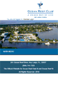 Mobile Screenshot of oceanreef.com